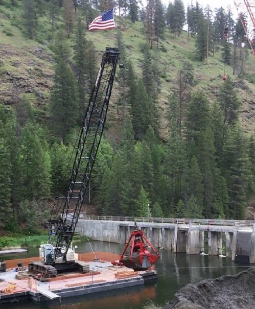 City of Bonners Ferry Moyie Dam Silt Removal, 2019 2