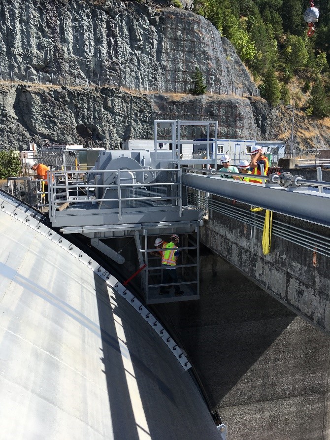 Hills Creek Spillway Gate Hoist Equip Replacement, 2020