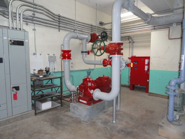 Garrison Dam Fire Pump System & Deluge Fire Protection System Installation