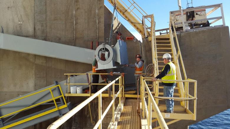 Revised Wanapum Dam pedestal reinstallation R1